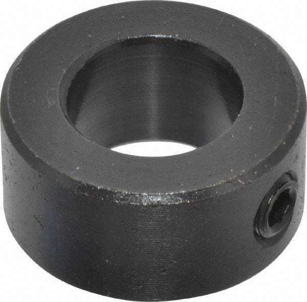 Climax Metal Products - 14mm Bore, Steel, Set Screw Shaft Collar - 1" Outside Diam - A1 Tooling