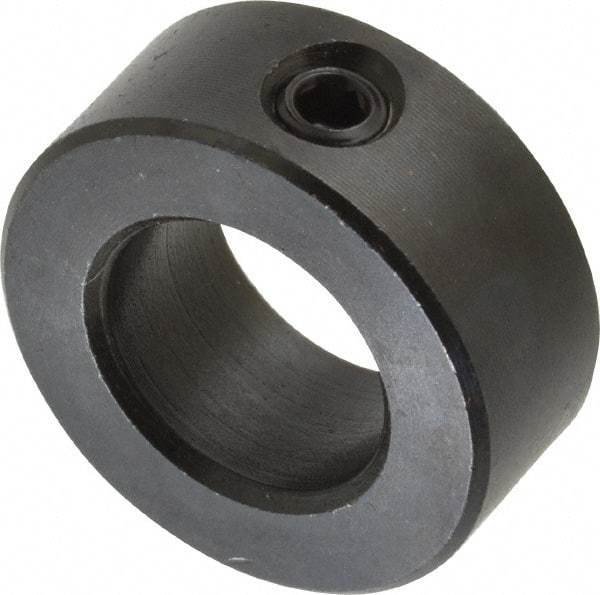 Climax Metal Products - 16mm Bore, Steel, Set Screw Shaft Collar - 1-1/8" Outside Diam - A1 Tooling