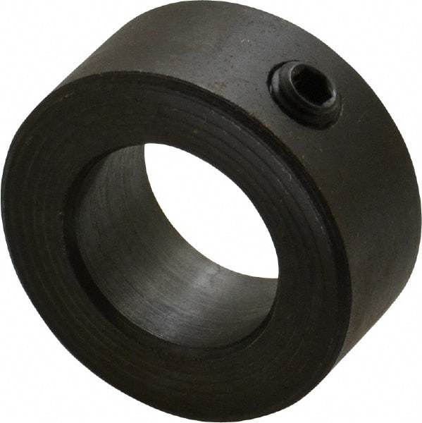 Climax Metal Products - 18mm Bore, Steel, Set Screw Shaft Collar - 1-1/4" Outside Diam - A1 Tooling