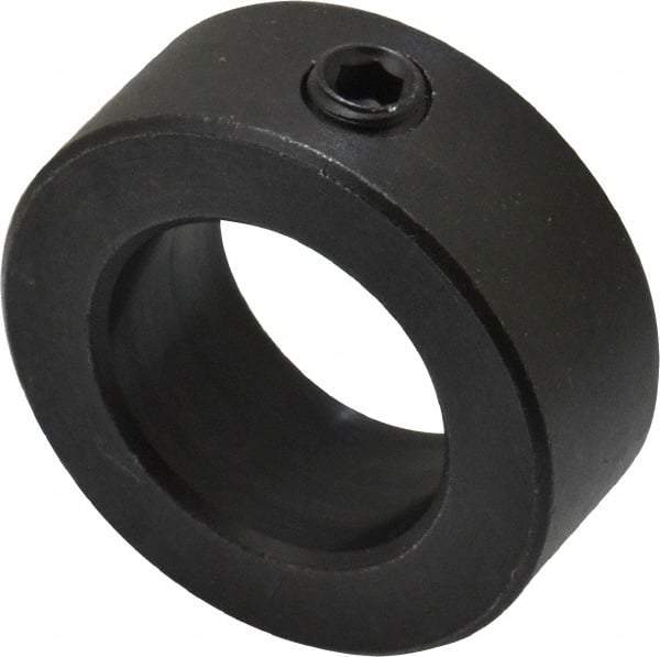 Climax Metal Products - 25mm Bore, Steel, Set Screw Shaft Collar - 1-5/8" Outside Diam - A1 Tooling