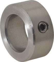 Climax Metal Products - 20mm Bore, Stainless Steel, Set Screw Shaft Collar - 1-1/4" Outside Diam - A1 Tooling