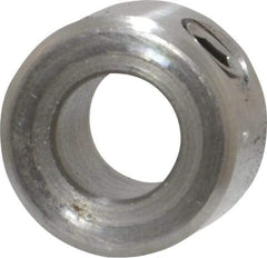 Climax Metal Products - 1/4" Bore, Stainless Steel, Set Screw Shaft Collar - 1/2" Outside Diam, 5/16" Wide - A1 Tooling