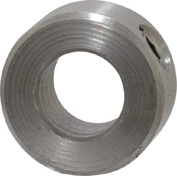 Climax Metal Products - 5/16" Bore, Stainless Steel, Set Screw Shaft Collar - 5/8" Outside Diam, 5/16" Wide - A1 Tooling