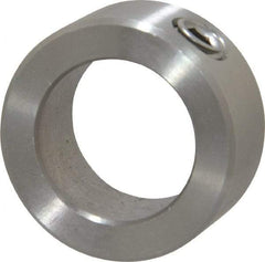 Climax Metal Products - 13/16" Bore, Stainless Steel, Set Screw Shaft Collar - 1-5/16" Outside Diam, 9/16" Wide - A1 Tooling