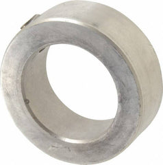 Climax Metal Products - 1-1/8" Bore, Stainless Steel, Set Screw Shaft Collar - 1-3/4" Outside Diam, 5/8" Wide - A1 Tooling