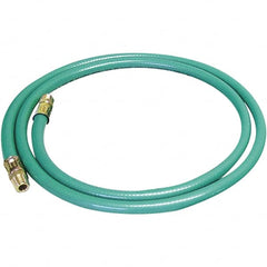 Dynabrade - 8mm ID x 12.7" OD 5' Long Hose - Male/Male Ends, 90 Working psi, Green - A1 Tooling