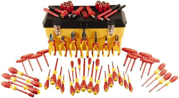 Wiha - 66 Piece Insulated Hand Tool Set - Comes in Molded Case - A1 Tooling