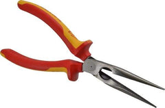 Knipex - 8" OAL, Cutting Pliers - 2-15/16" Jaw Length x 11/16" Jaw Width - A1 Tooling