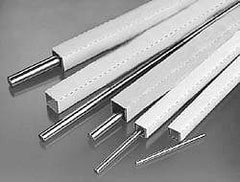 Thomson Industries - 40mm Diam, 6' Long, Steel Standard Round Linear Shafting - 60-65C Hardness, 1.5748/1.5743 Tolerance - A1 Tooling