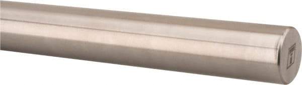 Thomson Industries - 1/2" Diam, 18" Long, Steel Standard Round Linear Shafting - 60-65C Hardness, .4995/.4990 Tolerance - A1 Tooling