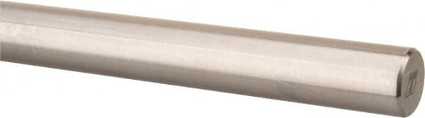 Thomson Industries - 1/2" Diam, 3' Long, Steel Standard Round Linear Shafting - 60-65C Hardness, .4995/.4990 Tolerance - A1 Tooling