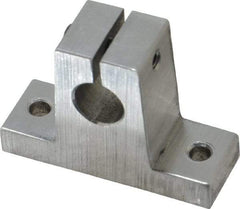 Thomson Industries - 3/8" Diam, Aluminum Alloy Shaft Support - Plain Shafting - A1 Tooling