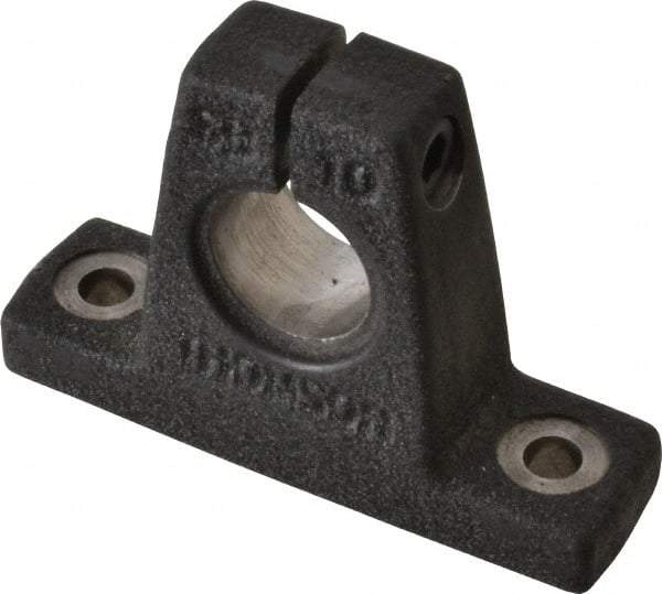 Thomson Industries - 5/8" Diam, Malleable Iron Alloy Shaft Support - Plain Shafting - A1 Tooling