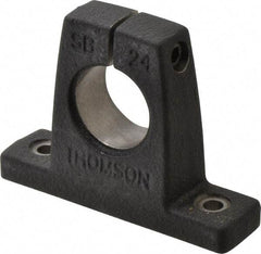 Thomson Industries - 1-1/2" Diam, Malleable Iron Alloy Shaft Support - Plain Shafting - A1 Tooling