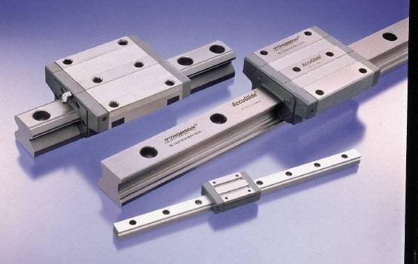 Thomson Industries - 1,000mm OAL x 20mm Overall Width x 18mm Overall Height Roller Rail System - 60mm Between Holes - A1 Tooling