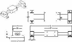 Thomson Industries - Manually Driven Linear Motion System - 36" Long x 2.13" Wide - A1 Tooling