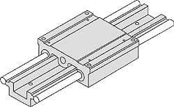 Thomson Industries - Manually Driven Linear Motion System - 24" Long x 2.63" Wide - A1 Tooling