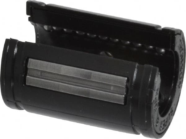 Thomson Industries - 1/2" ID, 180 Lb Dynamic Load Capacity, Open Linear Bearing - 7/8" OD - A1 Tooling