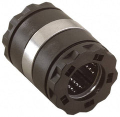 Thomson Industries - 25mm ID, Open Linear Bearing without Integral Wipers - 1.57" Overall Height, 40mm OD - A1 Tooling