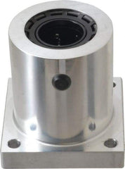 Thomson Industries - 2.13" Inside Diam, 1050/2100 Lbs. Dynamic Capacity, Single Flanged Pillow Block Linear Bearing - 2-3/4" Overall Width - A1 Tooling