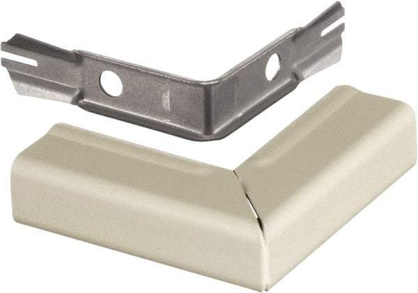 Hubbell Wiring Device-Kellems - 2.59 Inch Long x 0.9 Inch Wide x 2.59 Inch High, Raceway Elbow End - Ivory, For Use with HBL500 Series Raceways and HBL750 Series Raceways - A1 Tooling