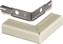 Hubbell Wiring Device-Kellems - 2.59 Inch Long x 0.9 Inch Wide x 2.59 Inch High, Raceway Elbow End - Ivory, For Use with HBL500 Series Raceways and HBL750 Series Raceways - A1 Tooling