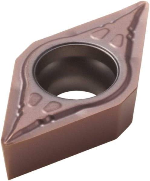 Seco - DCMX32.51 F1 Grade TP1030 Cermet Turning Insert - Uncoated, 55° Diamond, 3/8" Inscr Circle, 5/32" Thick, 1/64" Corner Radius - A1 Tooling