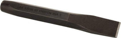 Proto - 8" OAL x 1" Blade Width Cold Chisel - 1" Tip, 7/8" Stock, Steel Handle - A1 Tooling