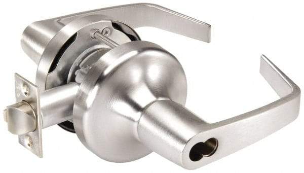 Yale - Grade 1 Entrance Lever Lockset for 1-3/4" Thick Doors - 2-3/4" Back Set, SFIC Cylinder, Cast Zinc/Cold Forged Brass, Satin Chrome Finish - A1 Tooling