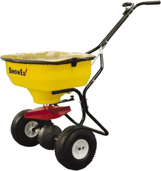 Trynex - 100 Lb Polyethylene Walk Behind Broadcast Landscape Spreader - 10" Pneumatic Wheels - A1 Tooling