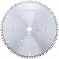 Amana Tool - 14" Diam, 1" Arbor Hole Diam, 108 Tooth Wet & Dry Cut Saw Blade - Carbide-Tipped, Clean Action, Standard Round Arbor - A1 Tooling