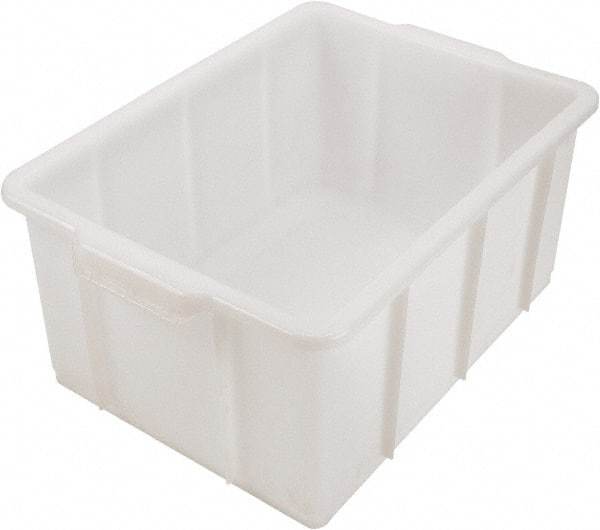 Dynalon Labware - 5.3 Gal, Clear Polyethylene Tote Container - Nesting, 16.3" Long x 12.4" Wide x 7.9" High - A1 Tooling