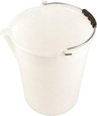 Dynalon Labware - 3-3/16 Gal Translucent Tapered Conical Polyethylene Bucket - 11-13/16" High x 11" Diam - A1 Tooling