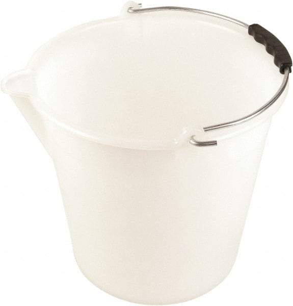 Dynalon Labware - 2-3/8 Gal Translucent Tapered Conical Polyethylene Bucket - 11" High x 9-13/16" Diam - A1 Tooling