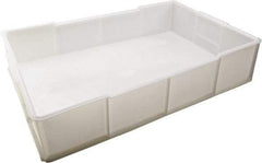 Dynalon Labware - White Polyethylene Tote Container - Stacking, 21.3" Long x 13.8" Wide x 4-1/2" High - A1 Tooling