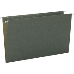 SMEAD - 14-5/8 x 9-1/2", Legal, Standard Green, Hanging File Folder - 11 Point Stock, 1/3 Tab Cut Location - A1 Tooling