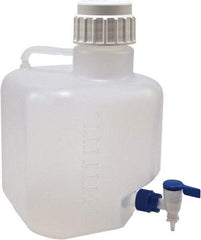 Dynalon Labware - 10,000 mL Carboy - Polypropylene, Translucent, 14.1" High x 9.4" Diam, 90mm Cap - A1 Tooling