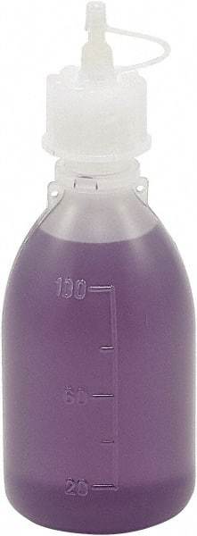 Dynalon Labware - 100 mL Dispensing Bottle - Polyethylene, Translucent, 5" High x 1.9" Diam, 15mm Cap - A1 Tooling