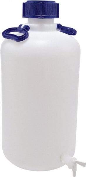 Dynalon Labware - 25,000 mL Carboy - Polyethylene, Translucent, 11" High x 11" Diam - A1 Tooling