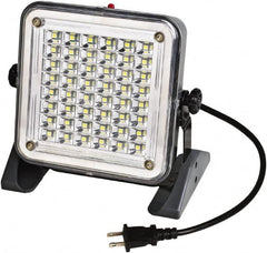 Value Collection - 120 Volt, 10 Watt, Electric, LED Portable Floor Work Light - 10' Cord, 1 Head, 750 Lumens, ABS - A1 Tooling