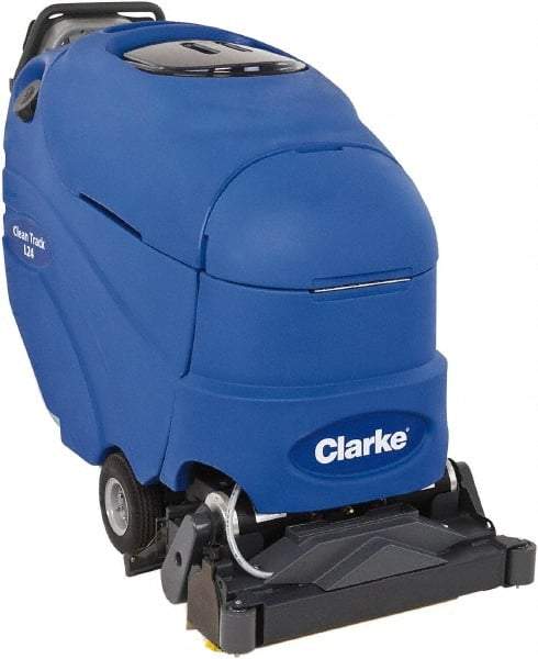 Clarke - 24" Cleaning Width, 70" Water Lift, Walk Behind Carpet Extractor - 93 CFM Air Flow, 20 Gal Tank Capacity, 16 Gal Tank Recovery Capacity, 100 Pump psi - A1 Tooling