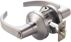 Ability One - Grade 1 Passage Lever Lockset - 2-3/4" Back Set, Zinc, Satin Chrome Finish - A1 Tooling