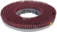 Carlisle - Rotary Brush - 11" Machine, 1-1/2" Trim Length, Red Pad, Nylon - A1 Tooling