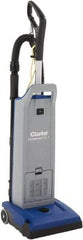 Clarke - Single Motor Upright Vacuum Cleaner - 11-1/2" Cleaning Width, 9" Amps, Ergonomic Handle - A1 Tooling