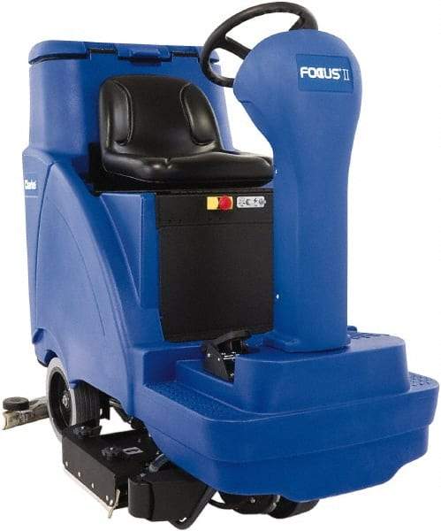 Clarke - 34" Cleaning Width, Battery Powered Floor Scrubber - 1.05 hp, 260 RPM, 46" Water Lift, 31 Gal Tank Capacity - A1 Tooling