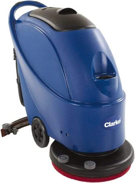 Clarke - 20" Cleaning Width, Battery Powered Floor Scrubber - 0.75 hp, 160 RPM, 10.5 Gal Tank Capacity - A1 Tooling