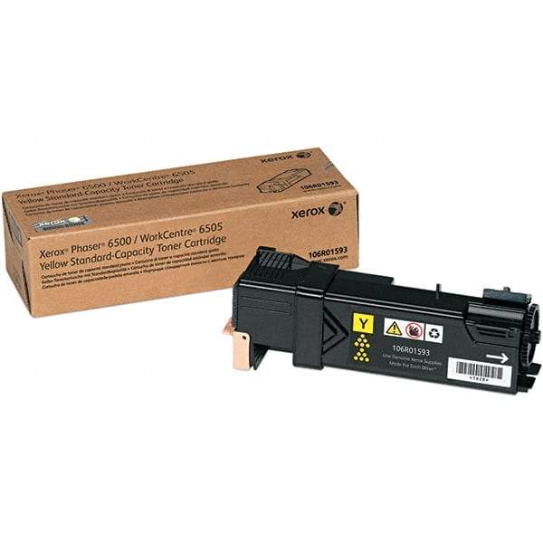 Xerox - Yellow Toner Cartridge - Use with Xerox Phaser 6500, WorkCentre 6505 - A1 Tooling