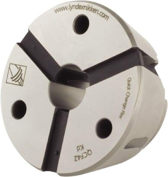 Lyndex - 7/8", Series QCFC42, QCFC Specialty System Collet - 7/8" Collet Capacity, 0.0004" TIR - Exact Industrial Supply