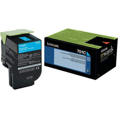 Lexmark - Cyan Toner Cartridge - Use with Lexmark CS310dn, CS310n, CS410n - A1 Tooling