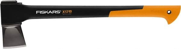 Fiskars - 3 Lb Head Michigan-Style Axe - 27" OAL, Nylon/Fiberglass Composite Comfort Grip Handle - A1 Tooling